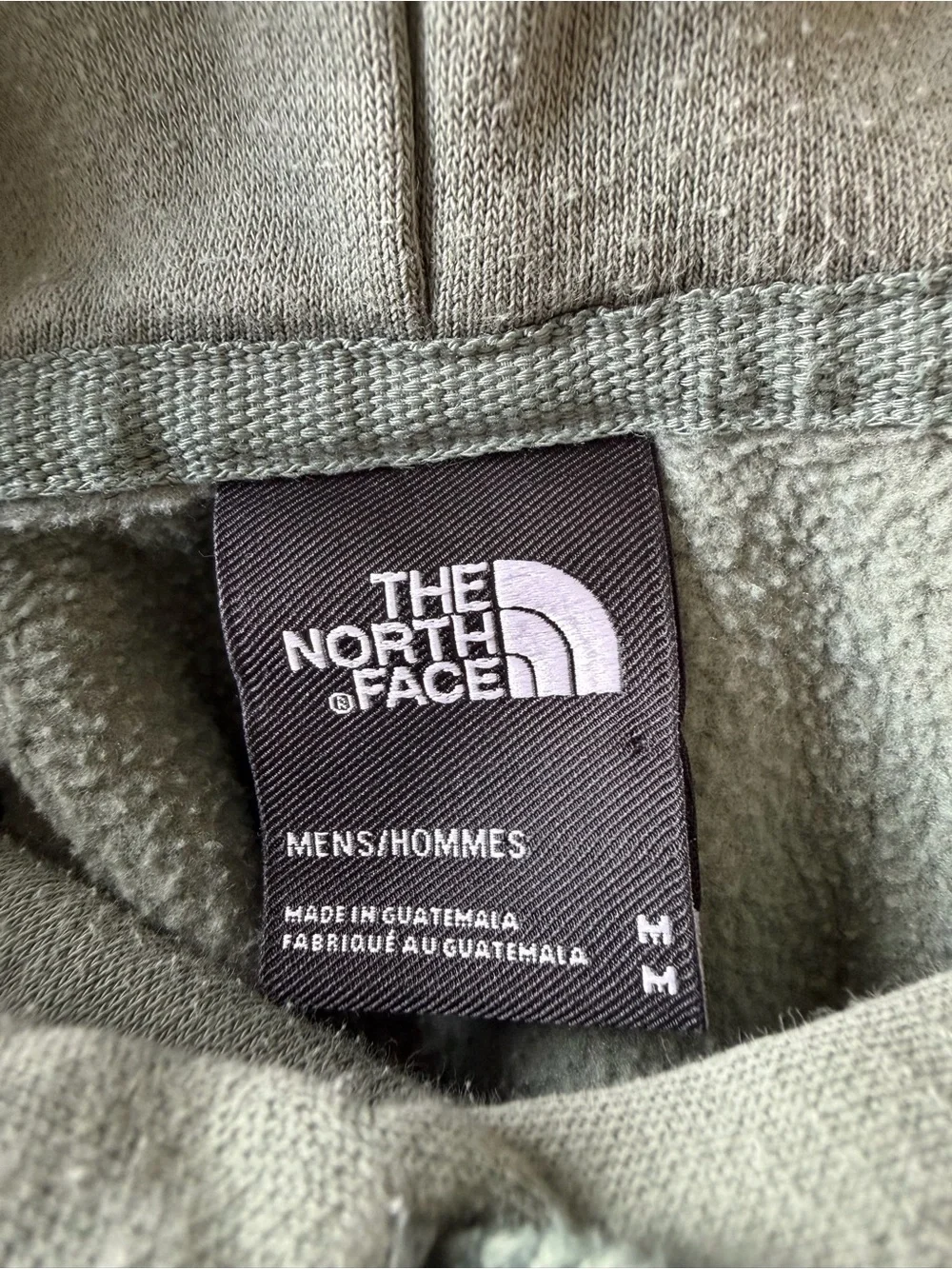 The North Face Men's Sage Green Crewneck Hoodie